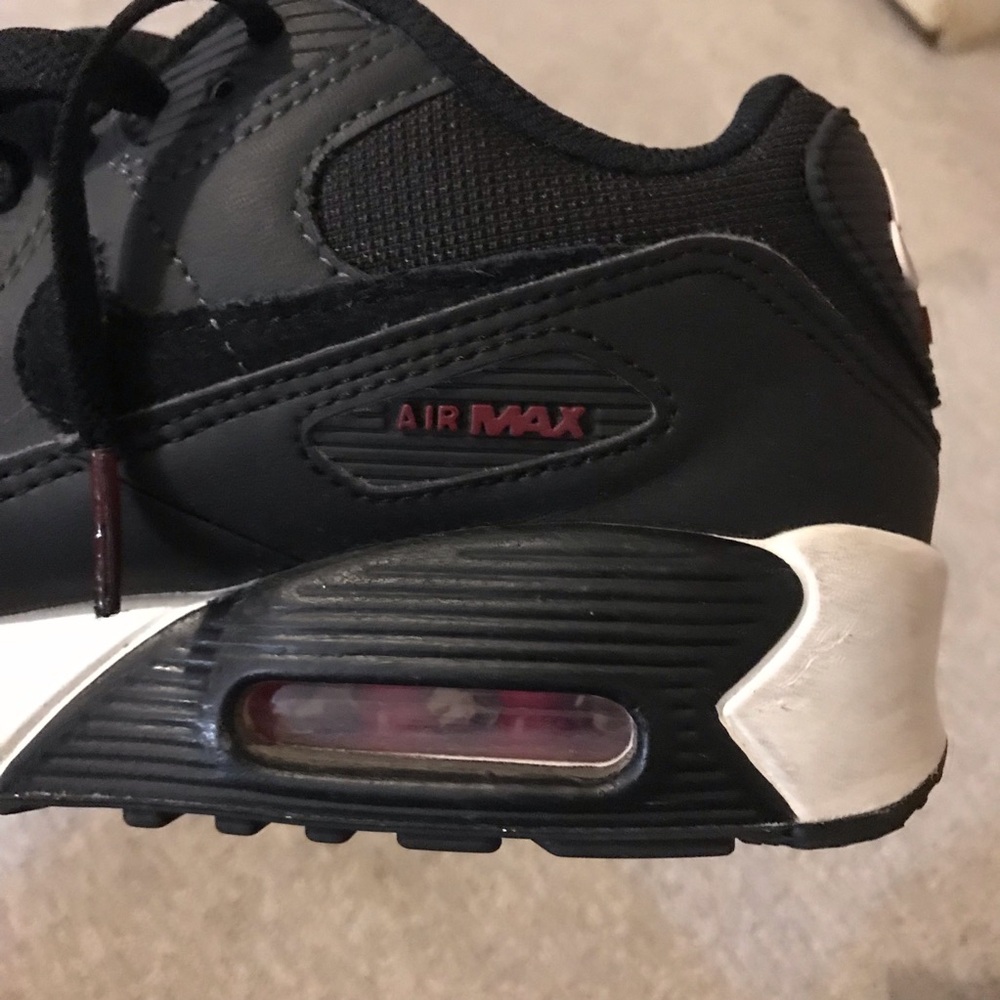 Nike Kids Black and White Air Max Sneakers